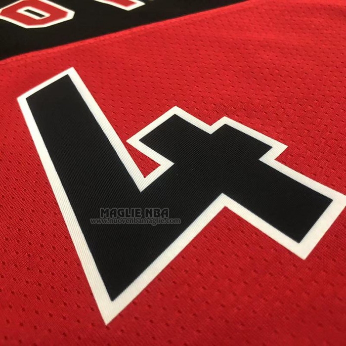 Maglia
 Scottie Barnes NO 4 Toronto Raptors Icon 2022-23 Rosso
